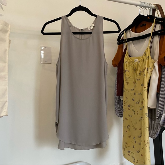 WILFRED grey blouse (M) - Picture 1 of 3